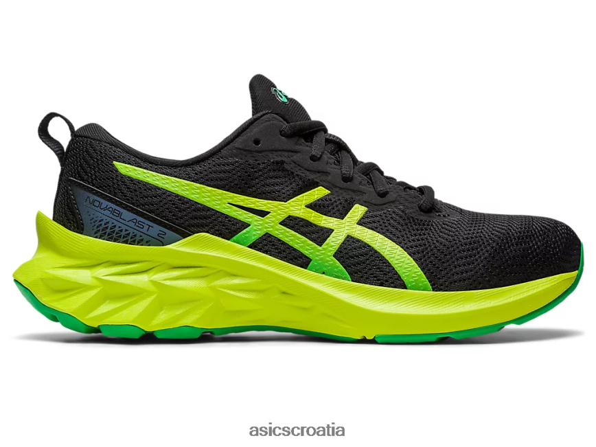asics hrvatska 6NZ2TF4309 djeca crna/korica limete