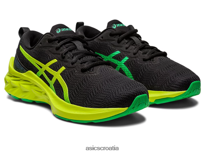 asics hrvatska 6NZ2TF4309 djeca crna/korica limete