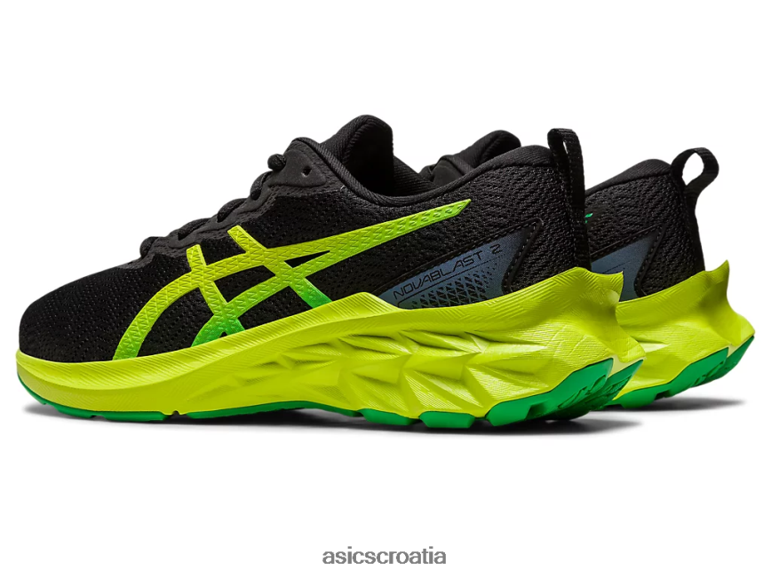 asics hrvatska 6NZ2TF4309 djeca crna/korica limete