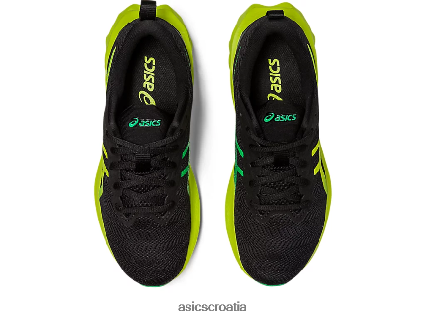 asics hrvatska 6NZ2TF4309 djeca crna/korica limete