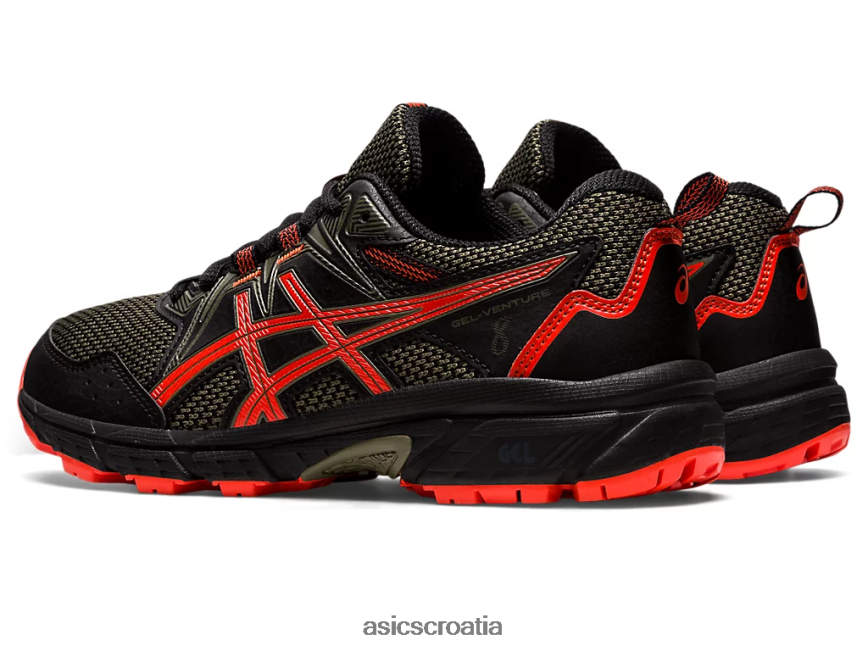 asics hrvatska 6NZ2TF4389 djeca crna/cherry rajčica