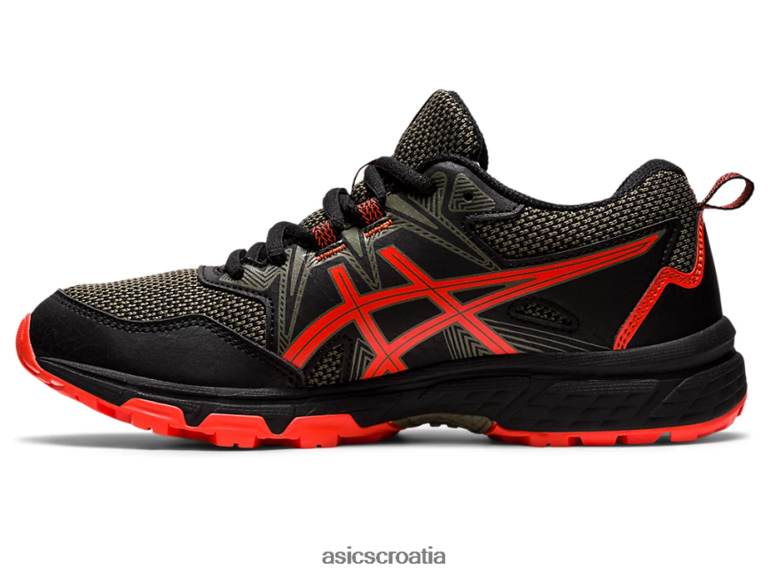 asics hrvatska 6NZ2TF4389 djeca crna/cherry rajčica