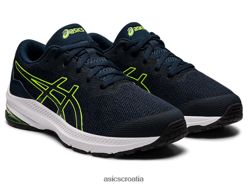 asics hrvatska 6NZ2TF4405 djeca francusko plava/hazard zelena