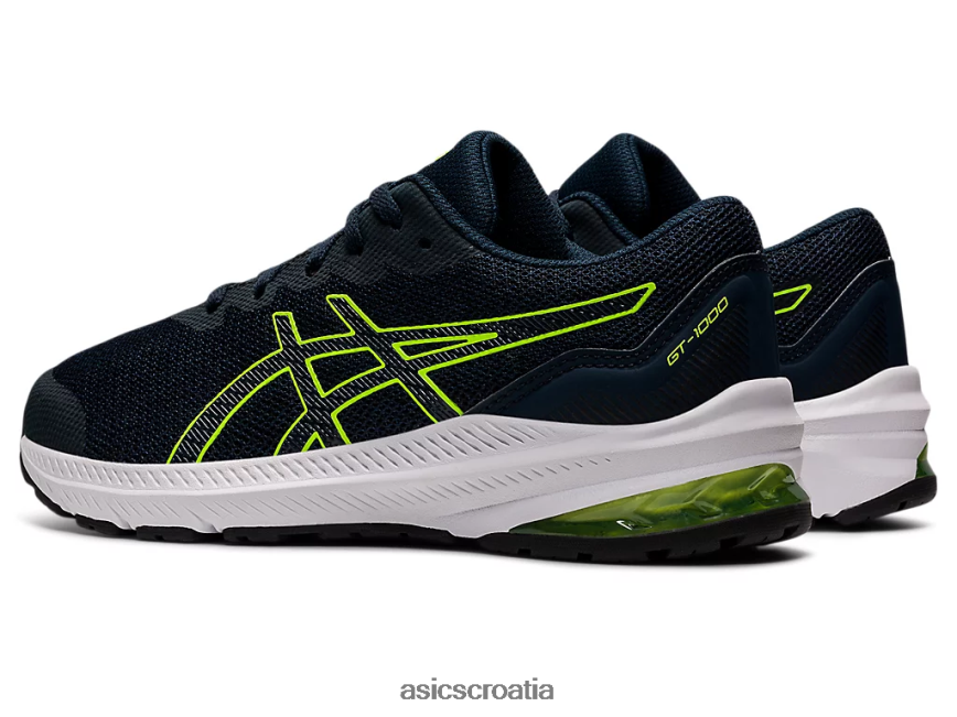 asics hrvatska 6NZ2TF4405 djeca francusko plava/hazard zelena
