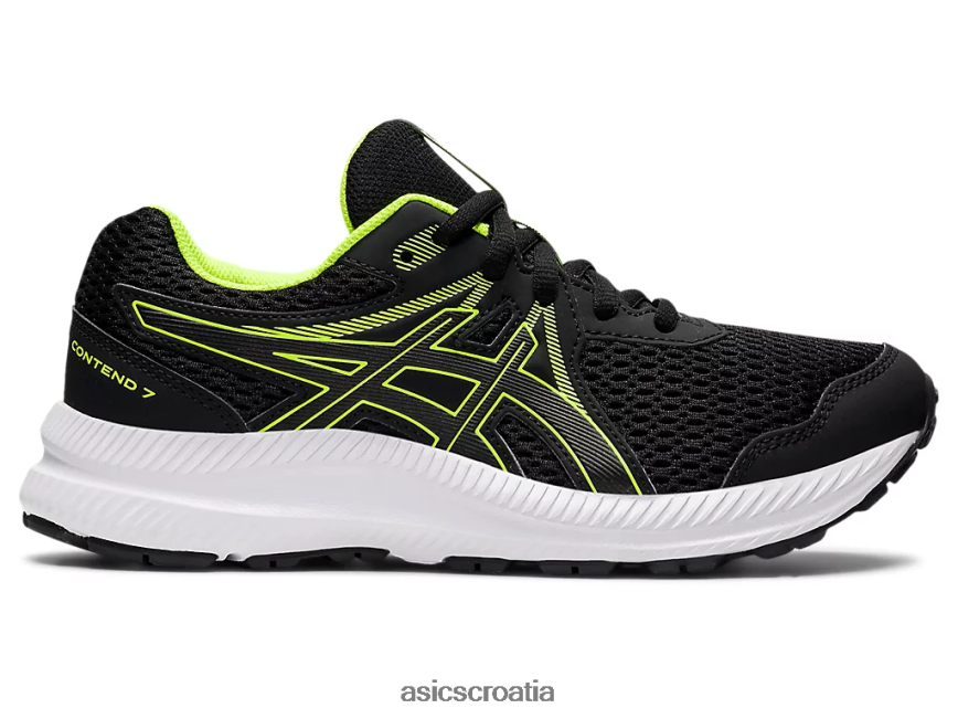 asics hrvatska 6NZ2TF4486 djeca crno/opasno zeleno