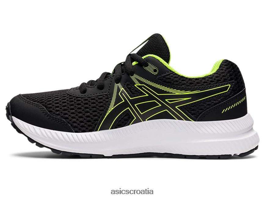asics hrvatska 6NZ2TF4486 djeca crno/opasno zeleno