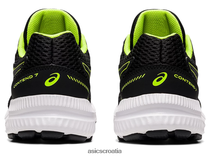 asics hrvatska 6NZ2TF4486 djeca crno/opasno zeleno