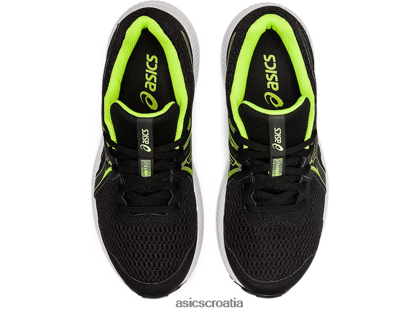 asics hrvatska 6NZ2TF4486 djeca crno/opasno zeleno