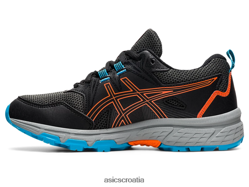 asics hrvatska 6NZ2TF4496 djeca crna/neven narančasta