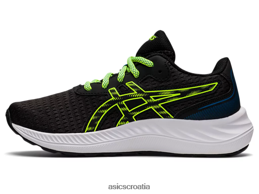asics hrvatska 6NZ2TF4507 djeca crno/opasno zeleno