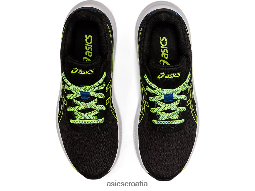 asics hrvatska 6NZ2TF4507 djeca crno/opasno zeleno
