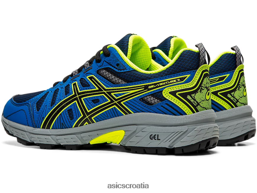 asics hrvatska 6NZ2TF4570 djeca crna/sigurnosno žuta