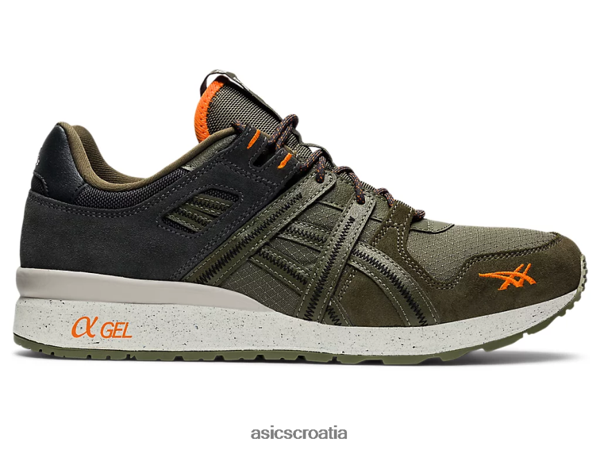asics hrvatska 6NZ2TF1259 muškarci maslinovo platno/habanero