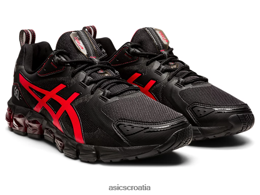 asics hrvatska 6NZ2TF1875 muškarci crna/električno crvena
