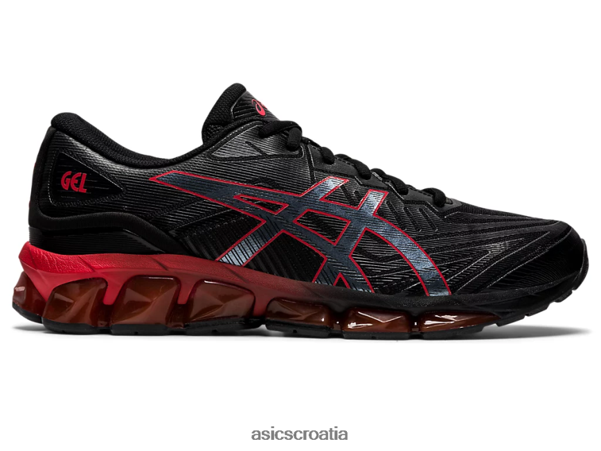 asics hrvatska 6NZ2TF729 muškarci crno/crveno upozorenje