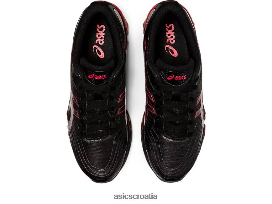 asics hrvatska 6NZ2TF729 muškarci crno/crveno upozorenje