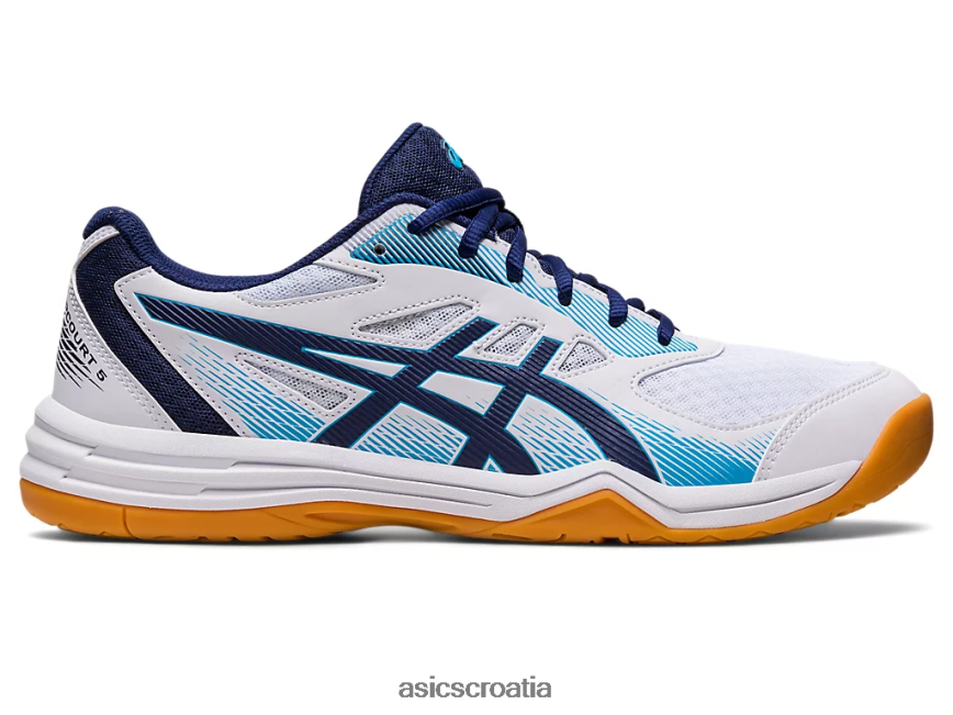 asics hrvatska 6NZ2TF424 muškarci bijela/indigo plava