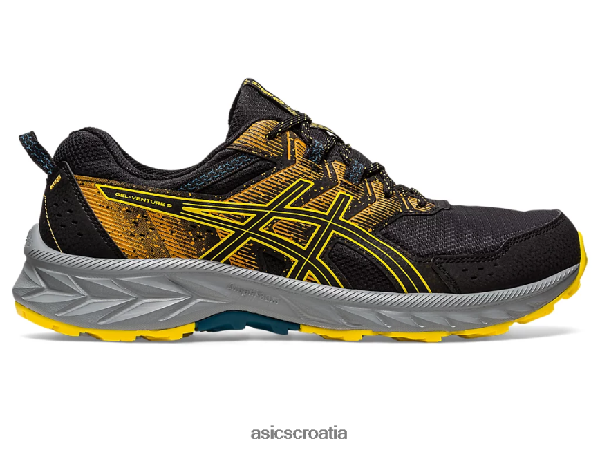 asics hrvatska 6NZ2TF103 muškarci crna/zlatno žuta