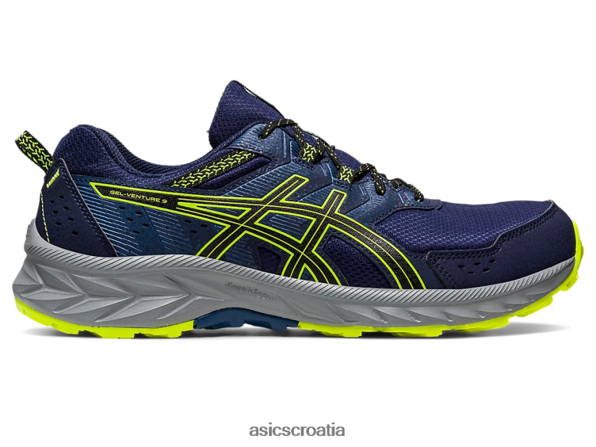 asics hrvatska 6NZ2TF107 muškarci peacoat/safety yellow