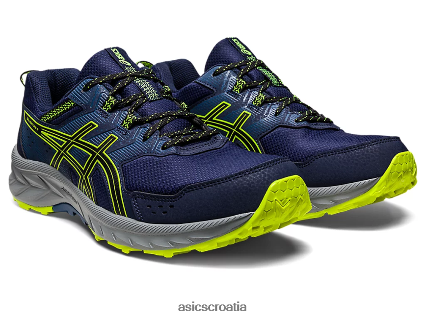 asics hrvatska 6NZ2TF107 muškarci peacoat/safety yellow
