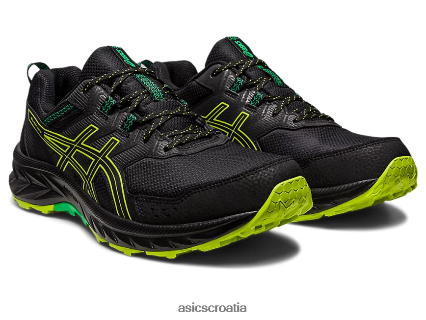 asics hrvatska 6NZ2TF111 muškarci crna/korica limete