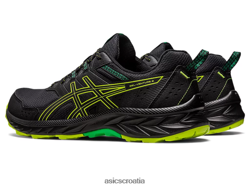 asics hrvatska 6NZ2TF111 muškarci crna/korica limete