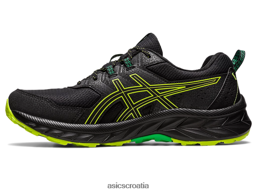 asics hrvatska 6NZ2TF111 muškarci crna/korica limete