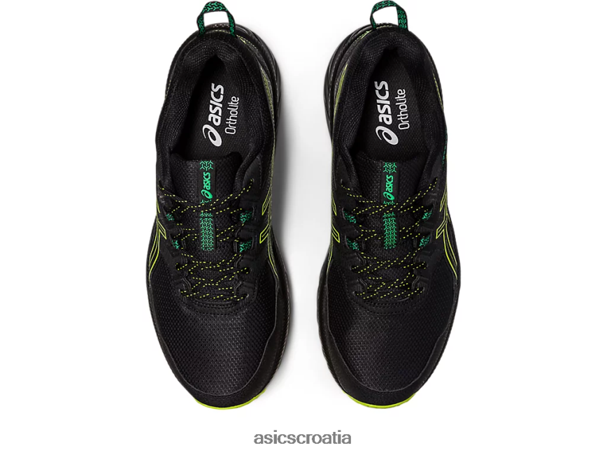 asics hrvatska 6NZ2TF111 muškarci crna/korica limete
