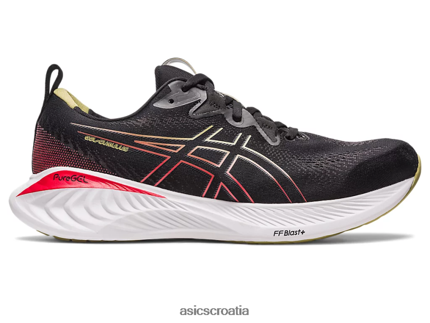 asics hrvatska 6NZ2TF123 muškarci crna/električno crvena