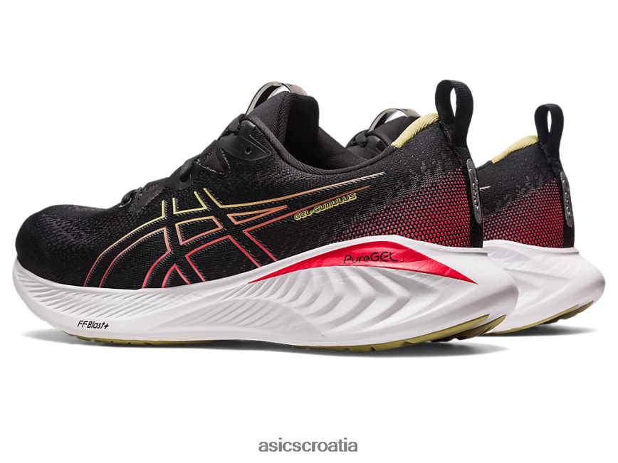 asics hrvatska 6NZ2TF123 muškarci crna/električno crvena