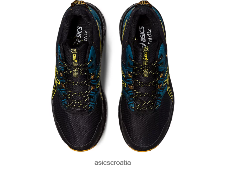 asics hrvatska 6NZ2TF125 muškarci crna/zlatno žuta