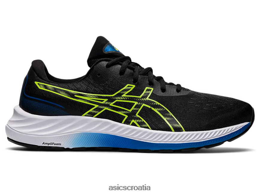 asics hrvatska 6NZ2TF1319 muškarci crno/opasno zeleno