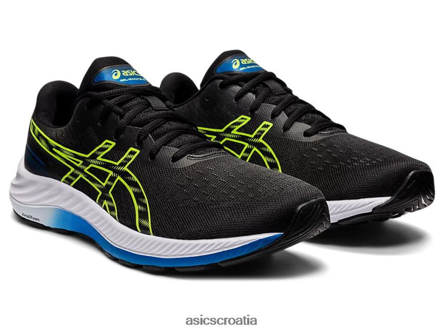 asics hrvatska 6NZ2TF1319 muškarci crno/opasno zeleno