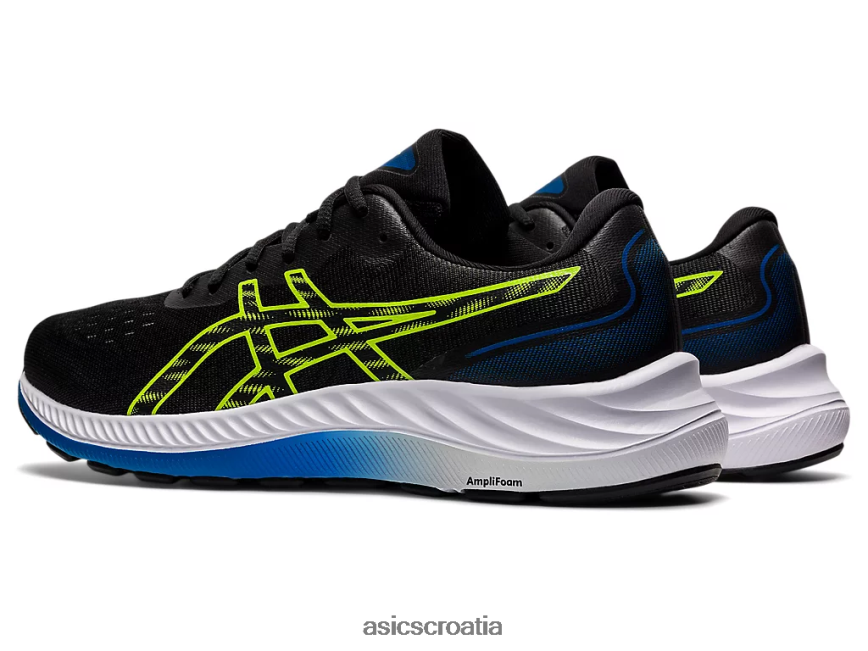 asics hrvatska 6NZ2TF1319 muškarci crno/opasno zeleno