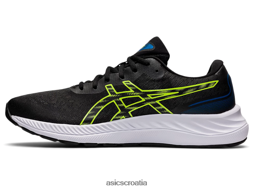 asics hrvatska 6NZ2TF1319 muškarci crno/opasno zeleno
