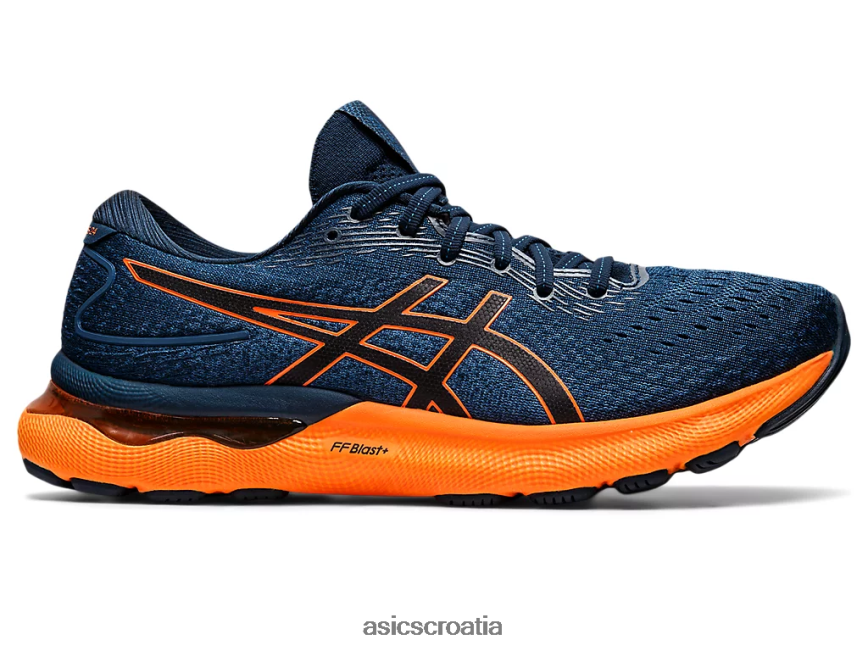 asics hrvatska 6NZ2TF1550 muškarci francusko plava/šokantno narančasta