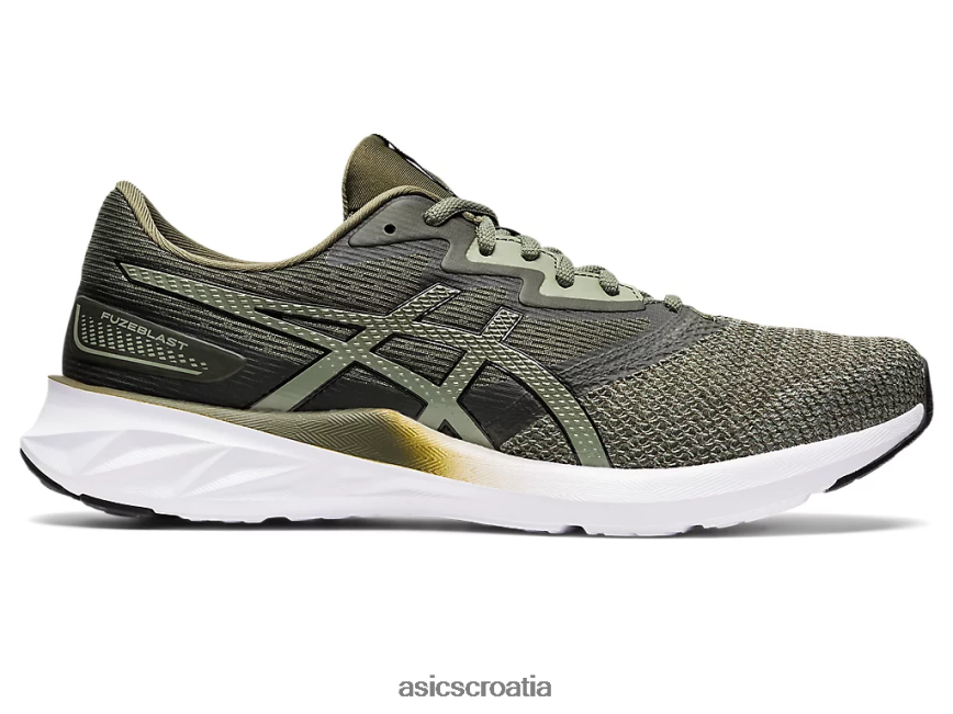 asics hrvatska 6NZ2TF1578 muškarci maslinasto platno/crn