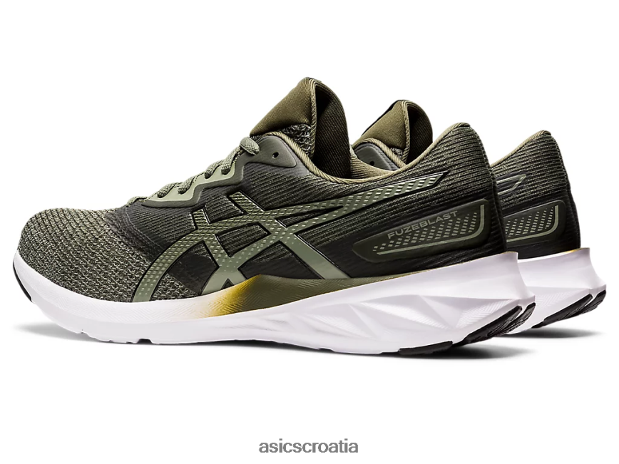 asics hrvatska 6NZ2TF1578 muškarci maslinasto platno/crn