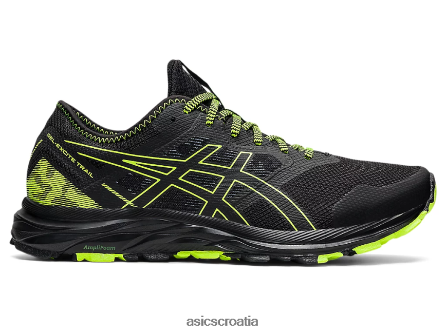 asics hrvatska 6NZ2TF1582 muškarci crno/opasno zeleno