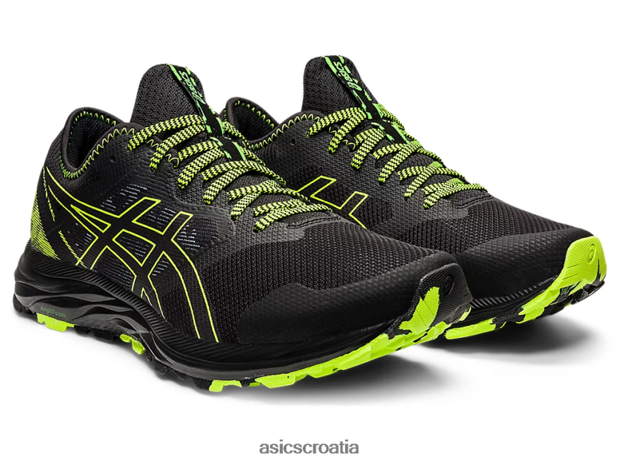asics hrvatska 6NZ2TF1582 muškarci crno/opasno zeleno