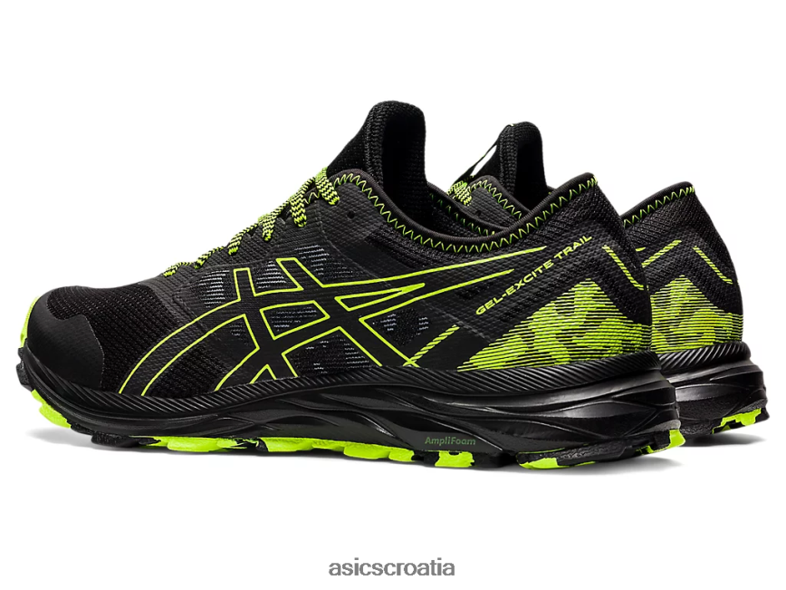 asics hrvatska 6NZ2TF1582 muškarci crno/opasno zeleno