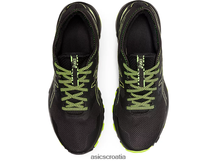 asics hrvatska 6NZ2TF1582 muškarci crno/opasno zeleno