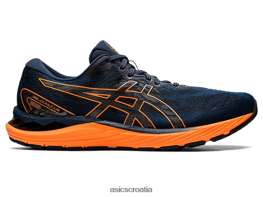 asics hrvatska 6NZ2TF1590 muškarci francusko plava/šokantno narančasta