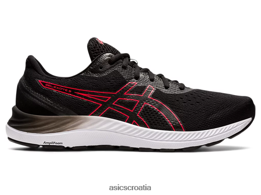 asics hrvatska 6NZ2TF1696 muškarci crna/električno crvena