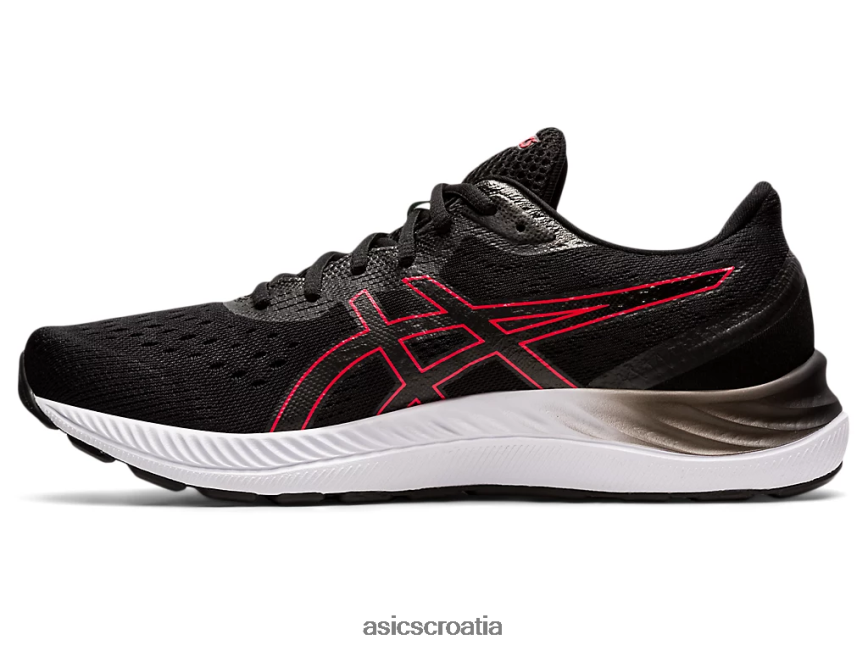 asics hrvatska 6NZ2TF1696 muškarci crna/električno crvena