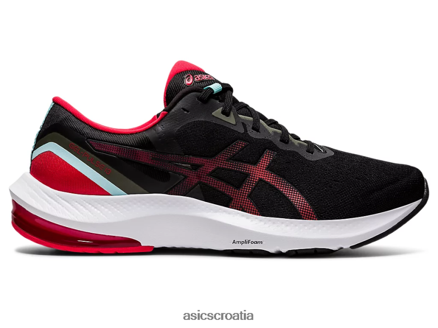 asics hrvatska 6NZ2TF1729 muškarci crna/električno crvena