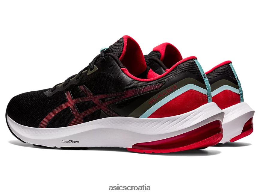 asics hrvatska 6NZ2TF1729 muškarci crna/električno crvena