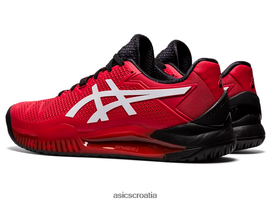 asics hrvatska 6NZ2TF1747 muškarci električno crveno/bijelo