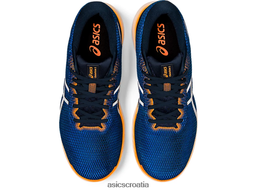 asics hrvatska 6NZ2TF1800 muškarci francusko plava/čisto srebro