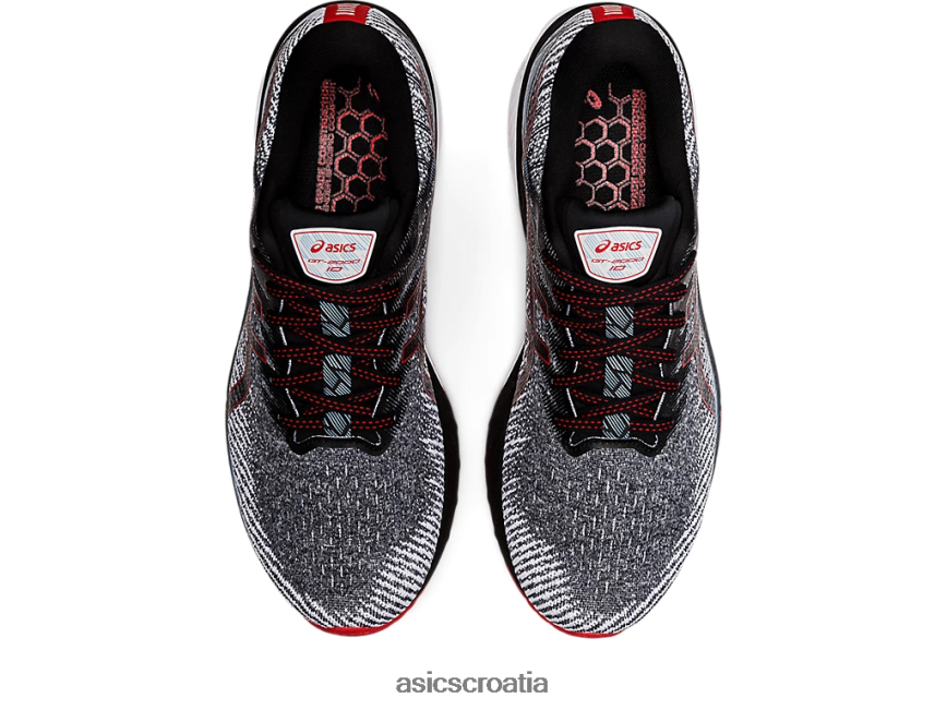 asics hrvatska 6NZ2TF1858 muškarci crna/brza crvena
